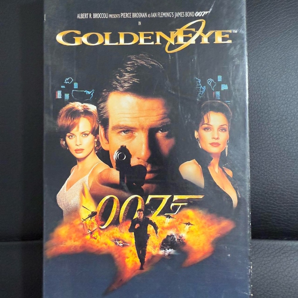 Goldeneye 007 1995 VHS